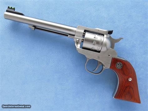 22 WMRF (aka 22 Magnum and 22 WMR). . Ruger 22 magnum revolver 9 shot